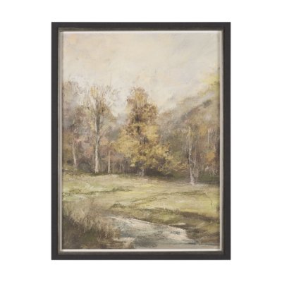 15530 - Old Style Landscape I by Mercana Studio a Hand Embellished Framed Art Print