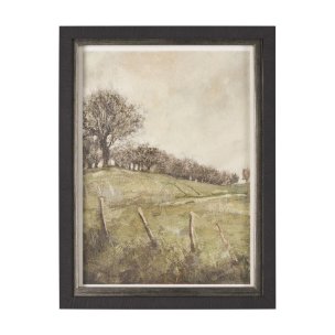 Old Style Landscape III by Mercana Studio a Hand Embellished Framed Art Print