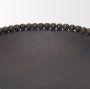 70927 - Wendell Dark Brown Wood w/ Wood Beads Round Bowls