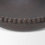 70927 - Wendell Dark Brown Wood w/ Wood Beads Round Bowls