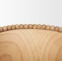 70928 - Wendell Light Brown Wood w/ Wood Bead Round Bowls