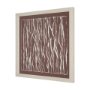 15517 - Tattered Waves I by Studio M a handmade Original Framed 3D Textured Artwork under Glass
