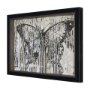 15524 - Papillon II by Mercana Studio a Hand Embellished Framed Art Print