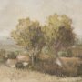 15531 - Old Style Landscape II by Mercana Studio a Hand Embellished Framed Art Print