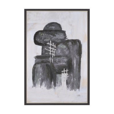 102645-FL - Semblance II by Mercana Studio a Hand Embellished Textured Framed Canvas