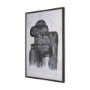 102645-FL - Semblance II by Mercana Studio a Hand Embellished Textured Framed Canvas
