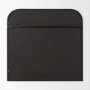 70900 - Timon Brushed Black Metal Frame Square Arched Mirror