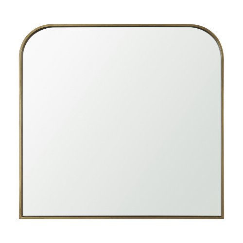 70901 - Timon Brushed Gold Square Arched Mirror 