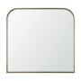 70901 - Timon Brushed Gold Square Arched Mirror 