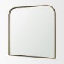 70901 - Timon Brushed Gold Square Arched Mirror 