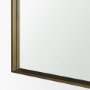 70901 - Timon Brushed Gold Square Arched Mirror 