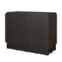 71040 - Wagner Dark Brown Wood w/ Arched Design Accent Cabinet