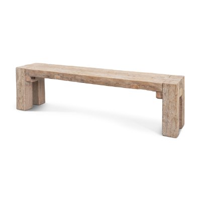 71035 - McArthur Whitewash Reclaimed Wood Bench