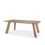 71056-AB - Welborn 84" Light Brown Wood Rectangular Dining Table