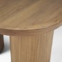 70858-AB - Tavi Rectangular Natural Brown w/ Column Legs Coffee Table
