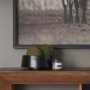 70939 - Kadara Black Solid Wood Decorative Bowl