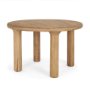 70884-AB - Soma 48" Light Brown Mango Wood Round Dining Table