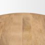 70884-AB - Soma 48" Light Brown Mango Wood Round Dining Table