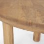 70884-AB - Soma 48" Light Brown Mango Wood Round Dining Table