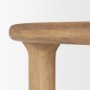 70884-AB - Soma 48" Light Brown Mango Wood Round Dining Table