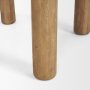 70884-AB - Soma 48" Light Brown Mango Wood Round Dining Table