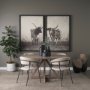 70847 - Jennings 60" Light Brown Wood Dining Table