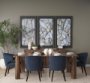 70843-AB - Tammar Rectangular Brown Wood w/ Tapered Legs Dining Table