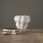 70973 - Vanna Sculptural Cream Glazed Ceramic Vase