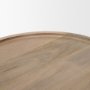 70877 - Takoda Light Brown Wood Tapered Drum Accent Table