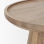 70877 - Takoda Light Brown Wood Tapered Drum Accent Table