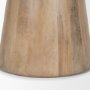 70877 - Takoda Light Brown Wood Tapered Drum Accent Table
