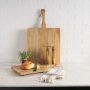 70935 - Khana Natural Solid Wood Square Serving Boards