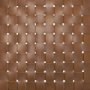 70800 - Shane Brown Wood w/ Woven Brown Leather Bench