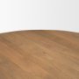 70865-AB - Swanson 60" Light Brown Wood Round Pedestal Dining Table