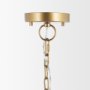 70915 - Thad 4-Light Natural Woven Rattan Foyer Chandelier