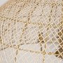 70916 - Thad 4-Light Natural Woven Rattan Dome Chandelier