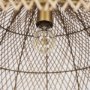 70914 - Thad 1-Light Natural Woven Rattan Dome Pendant