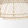 70914 - Thad 1-Light Natural Woven Rattan Dome Pendant