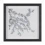 15544 - Evergreen Branches I by Mercana Studio a Hand Embellished Framed Art Print Matted under Glass