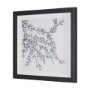 15544 - Evergreen Branches I by Mercana Studio a Hand Embellished Framed Art Print Matted under Glass