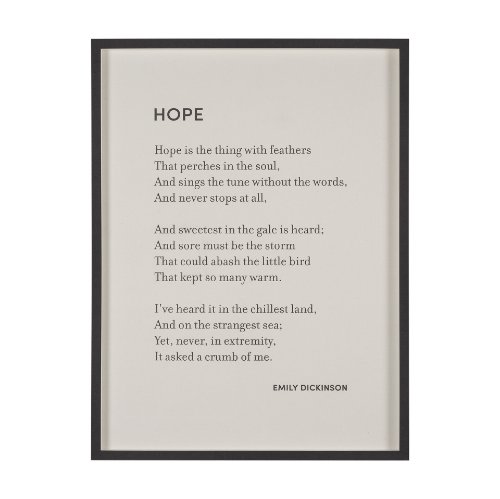 15548 - Hope by Mercana Studio a Hand Embellished Framed Art Print Matted under Glass