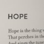 15548 - Hope by Mercana Studio a Hand Embellished Framed Art Print Matted under Glass