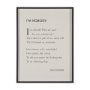 15549 - I'm Nobody by Mercana Studio a Hand Embellished Framed Art Print Matted under Glass