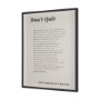 15551 - Don't Quit by Mercana Studio a Hand Embellished Framed Art Print Matted under Glass