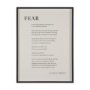 15553 - Fear by Mercana Studio a Hand Embellished Framed Art Print Matted under Glass