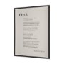 15553 - Fear by Mercana Studio a Hand Embellished Framed Art Print Matted under Glass
