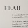 15553 - Fear by Mercana Studio a Hand Embellished Framed Art Print Matted under Glass