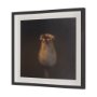 15558 - Collecting by Stig Kalvelid a Hand Embellished Framed Photo Art Print Matted under Glass