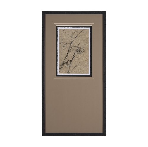 15562 - Black Chokecherry 1 by Mercana Studio a Hand Embellished Framed Art Print Matted under Glass