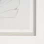15565 - Sitting Model I by Mercana Studio a Hand Embellished Framed Art Print Matted under Glass